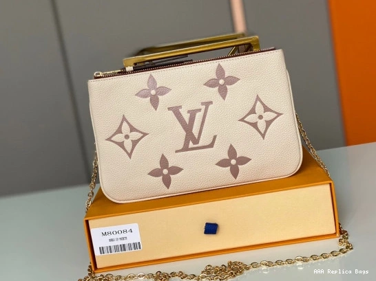 Aaa replica ru VUITTON LOUIS POCHETTE ZIP DOUBLE 0823